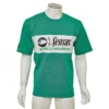 TEE SHIRT MANCHES COURTES HOMME SENSAS FASHION CLUB - VERT/BLANC
