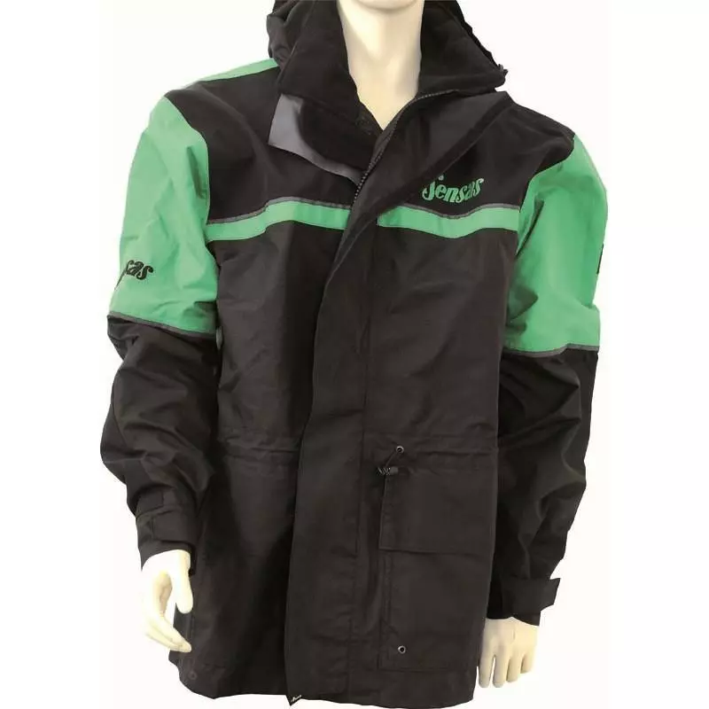 VESTE HOMME SENSAS GORE-TEX - NOIRE ET VERTE 1 VESTE HOMME SENSAS GORE-TEX - NOIRE ET VERTE