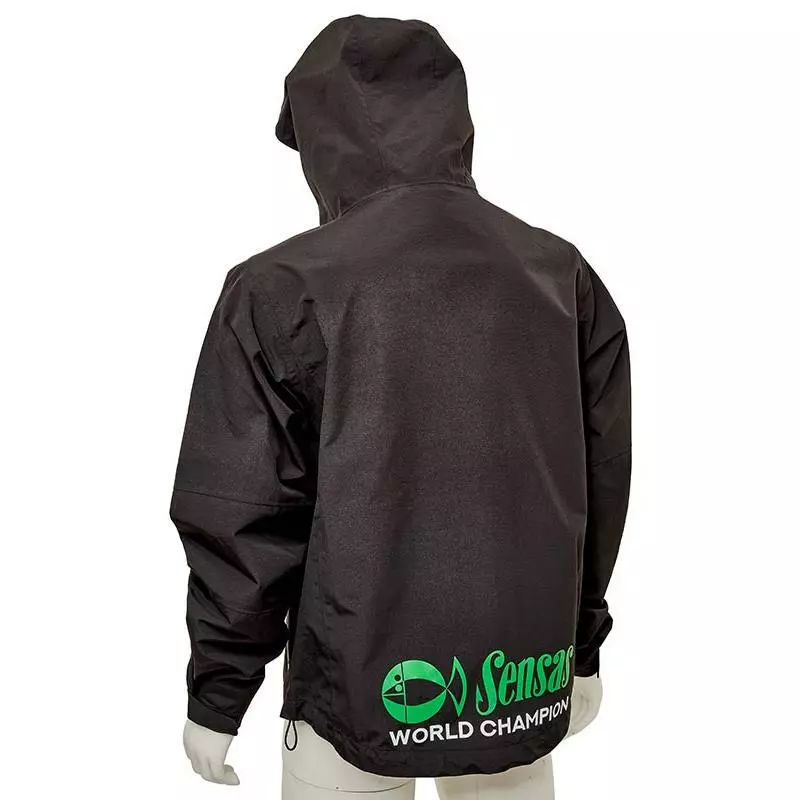 VESTE HOMME SENSAS OXFORD WATERPROOF - NOIR 2 VESTE HOMME SENSAS OXFORD WATERPROOF - NOIR – Image 2