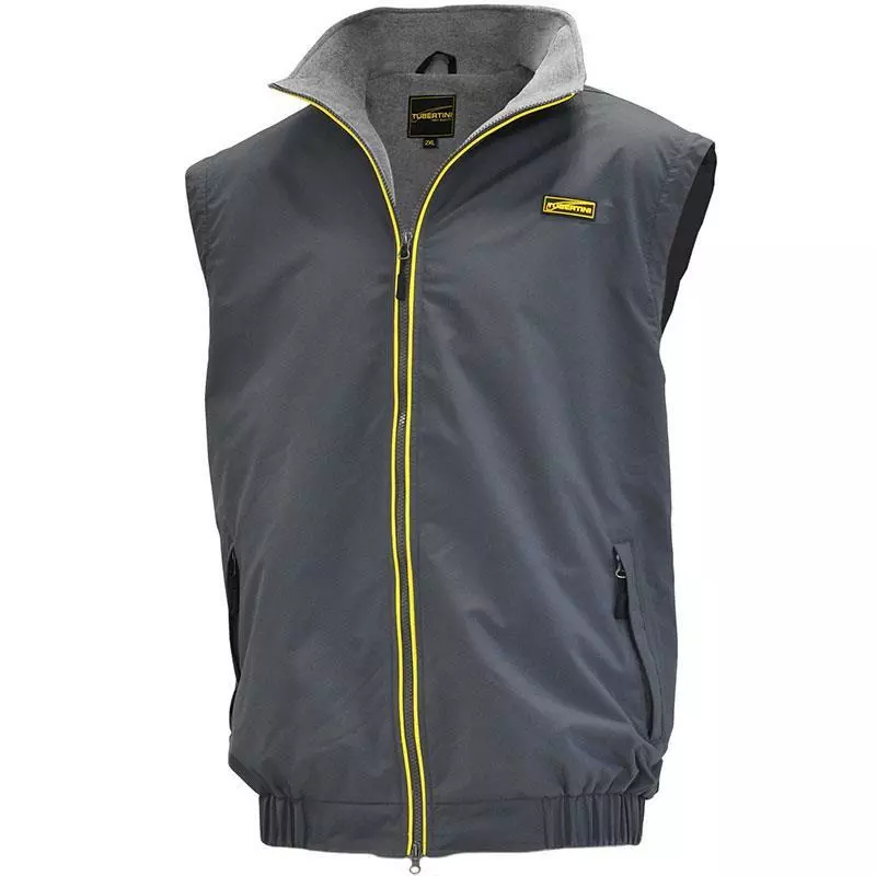 VESTE SANS MANCHES HOMME TUBERTINI CLIPPER - GRIS 1 VESTE SANS MANCHES HOMME TUBERTINI CLIPPER - GRIS